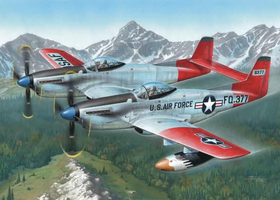 1/72 米・F-82Hツインムスタング全天候型戦闘機 [SH72203] - 4,664円