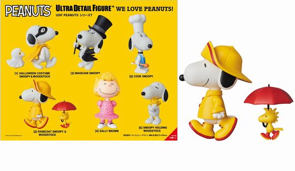 Udf Peanuts シリーズ7 Raincoat Snoopy Woodstock レインコート スヌーピー ウッドストック メディコム トイ Medicom Toy