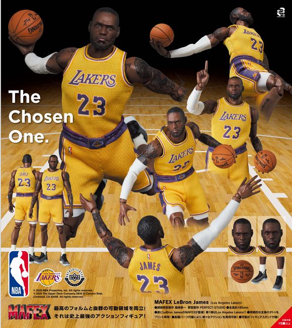 Mafex Lebron James Los Angeles Lakers レブロン ジェームズ ロサンゼルス レイカーズ メディコム トイ Medicom Toy