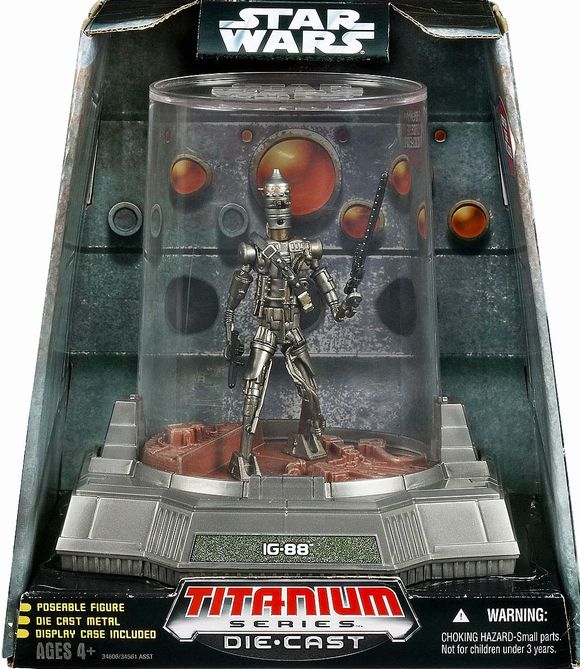 Star Wars Titanium figure IG-88 by Tommy direct