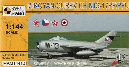 1/144 MiG-17PF/PFU 全天候戦闘機 - ウインドウを閉じる