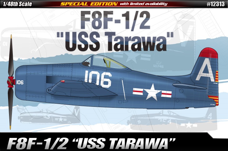 1/48 F8F‐1/2 ベアキャット "U.S.S.タラワ" - ウインドウを閉じる