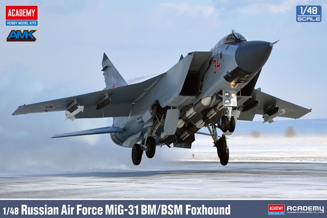 【予約する】　1/48 MiG-31 BM/BSM フォックスハウンド