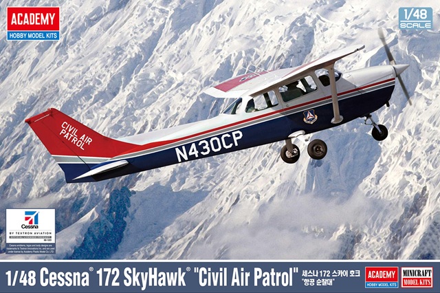 【予約する】　1/48 セスナ 172 スカイホーク "CAP 民間航空パトロール"