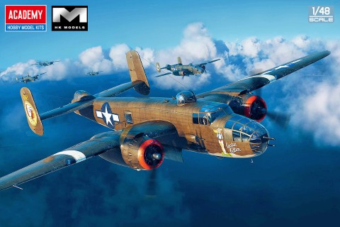 【予約する】　1/48 B-25J ミッチェル "グレイズド・ノーズ"