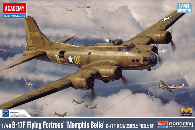 【予約する】　1/48 B-17F フライングフォートレス "メンフィス・ベル"