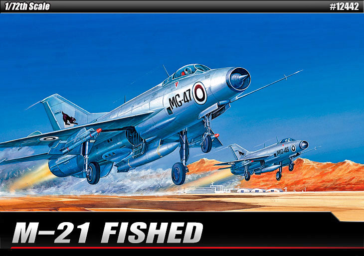 1/72 MiG-21M フィッシュベッドC - ウインドウを閉じる