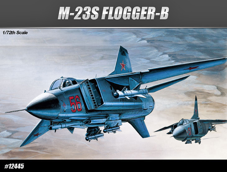 1/72 MiG-23 フロッガーB - ウインドウを閉じる