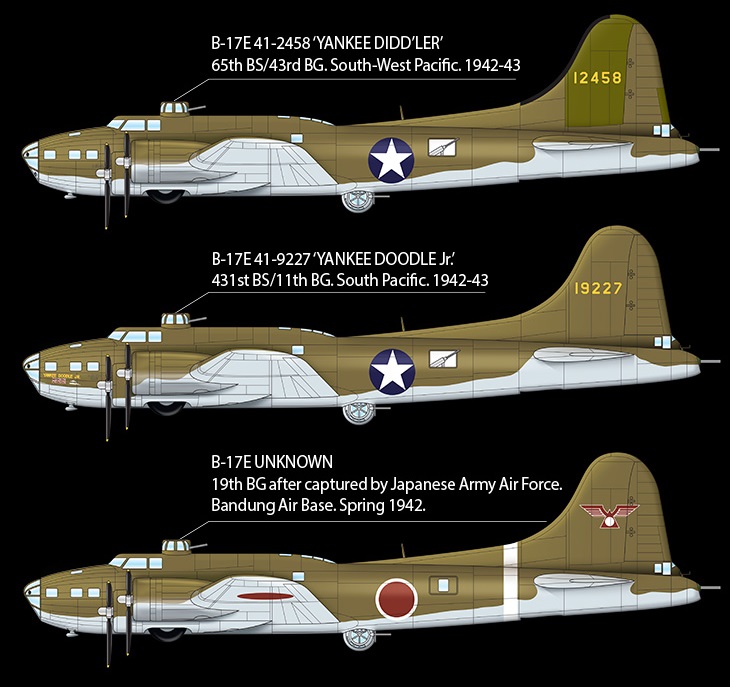 1/72 B-17E "太平洋戦線"