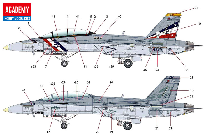 1/72 F/A-18F "VFA-2 バウンティハンターズ"