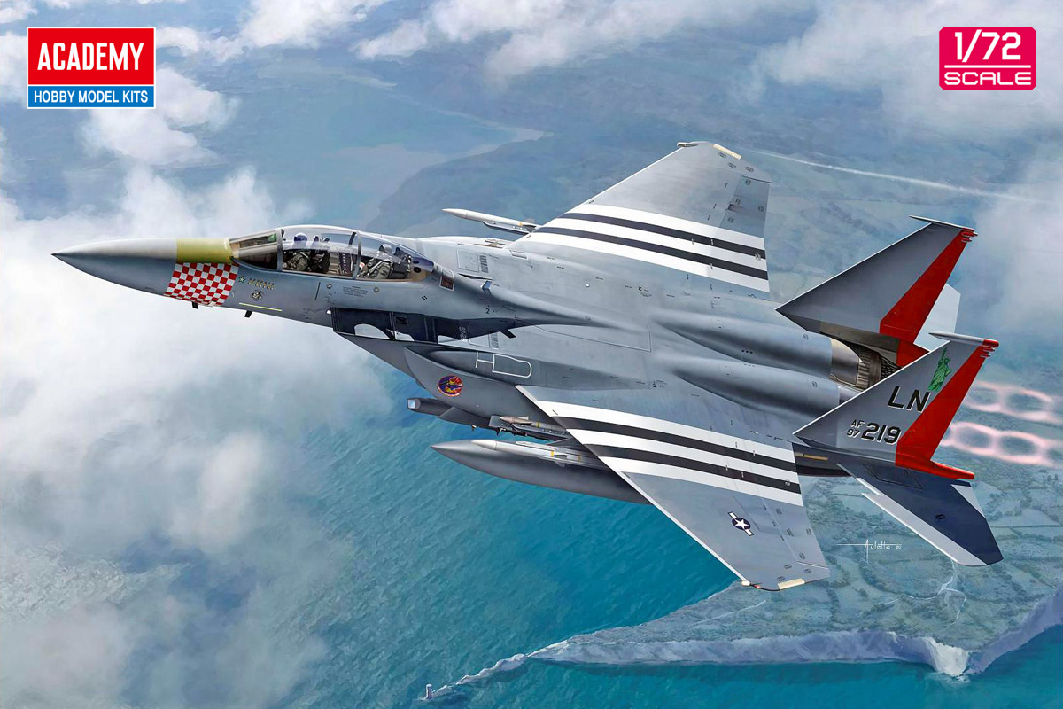 1/72 F-15E ストライクイーグル "D-DAY 75周年記念塗装" - ウインドウを閉じる
