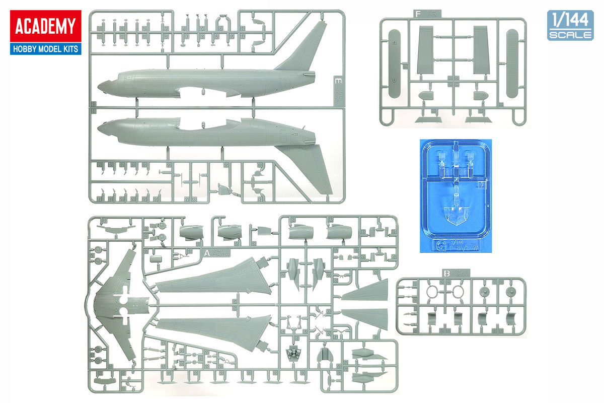 1/144 E-737 ピースアイ 空中警戒管制機