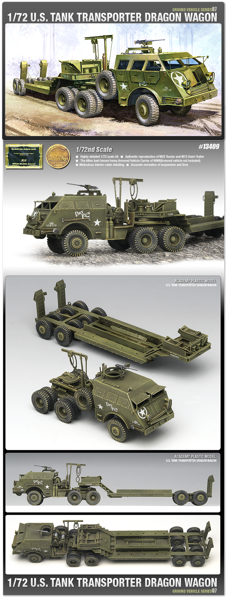 1/72 アメリカ軍 M26ドラゴンワゴン