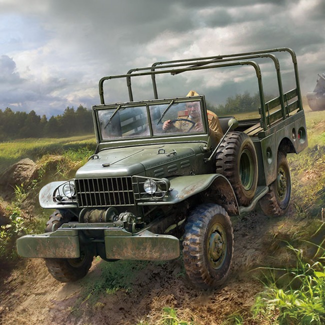 1/35 ダッジ WC-52 3/4tウェポンキャリア