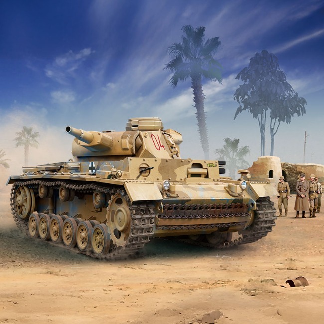 1/35 Ⅲ号戦車 N型 "北アフリカ戦線"