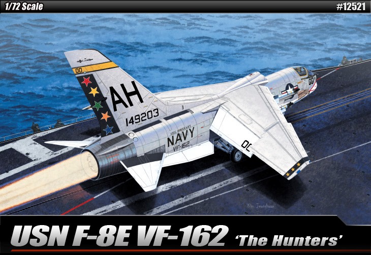 1/72 F-8E クルセイダー "VF-162 ザ・ハンターズ"