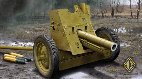 1/72　露・76.2mm歩兵砲M1943型