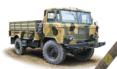 1/72　露・GAZ-66軍用中型トラック - ウインドウを閉じる