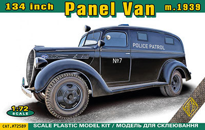 【予約する】　1/72　米・フォード・134インチ・パネルバン・1939年型 - ウインドウを閉じる