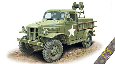 【予約する】　1/72　米・WC43T(T215)4輪トラック野戦電話施設車