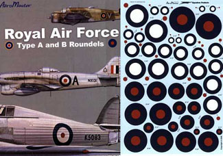 1/48　Royal Air Force Type A/B Roundels