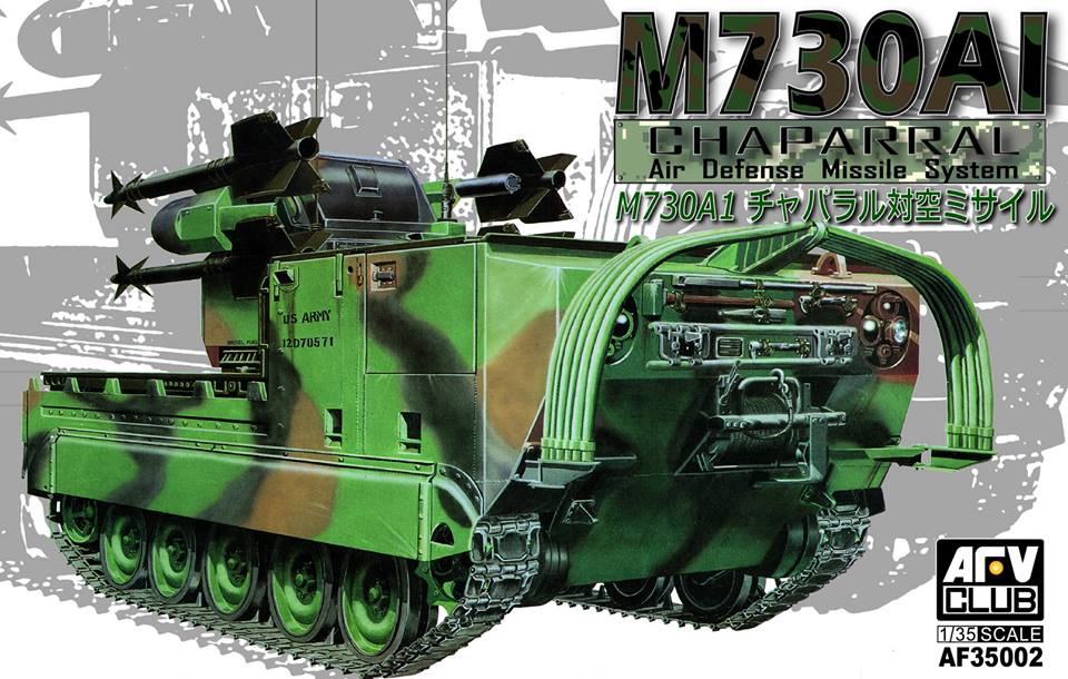 1/35　M730A1チャパラル対空ミサイル搭載車