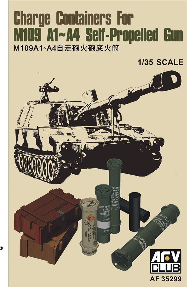 1/35　M109自走砲用 装薬筒、弾薬箱セット - ウインドウを閉じる