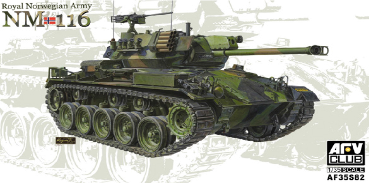 1/35　ノルウェー陸軍 NM-116軽戦車