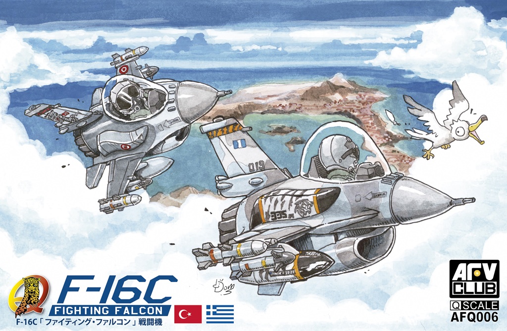 【予約する】　デフォルメ飛行機 F-16C ファイティングファルコン