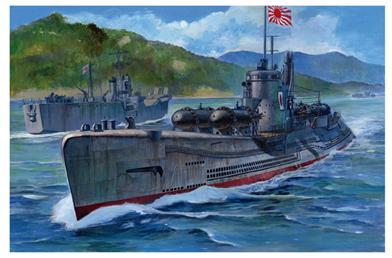 1/350 伊-58潜水艦 後期