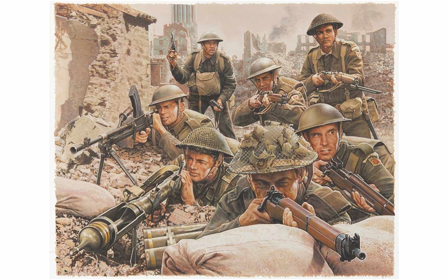 1/72　WWII イギリス兵 15体入