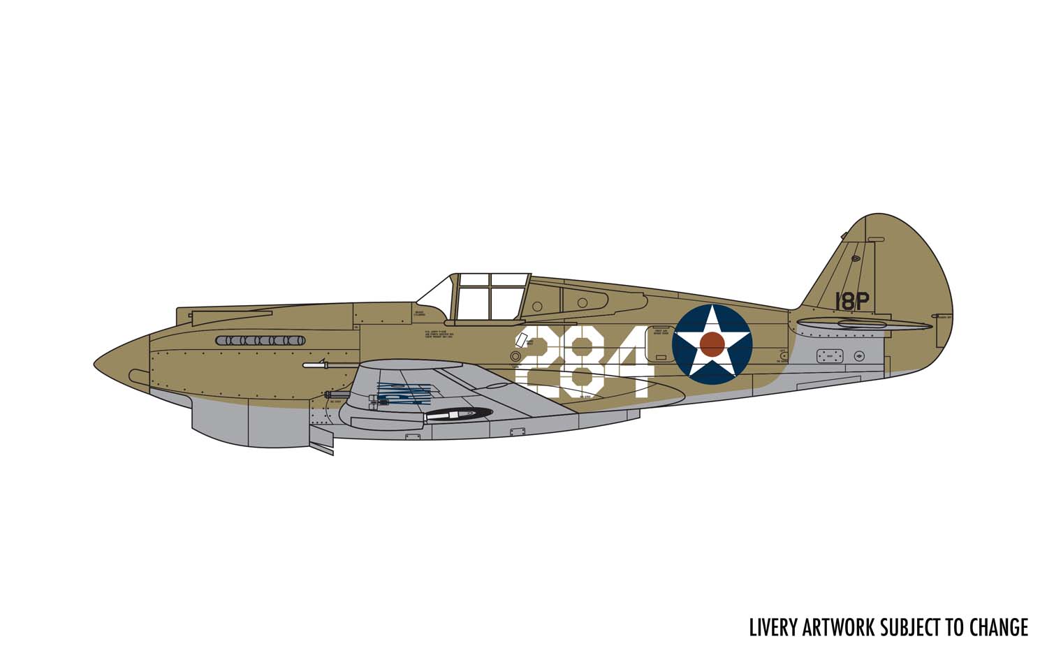 1/72　カーチス P-40B ウォーホーク