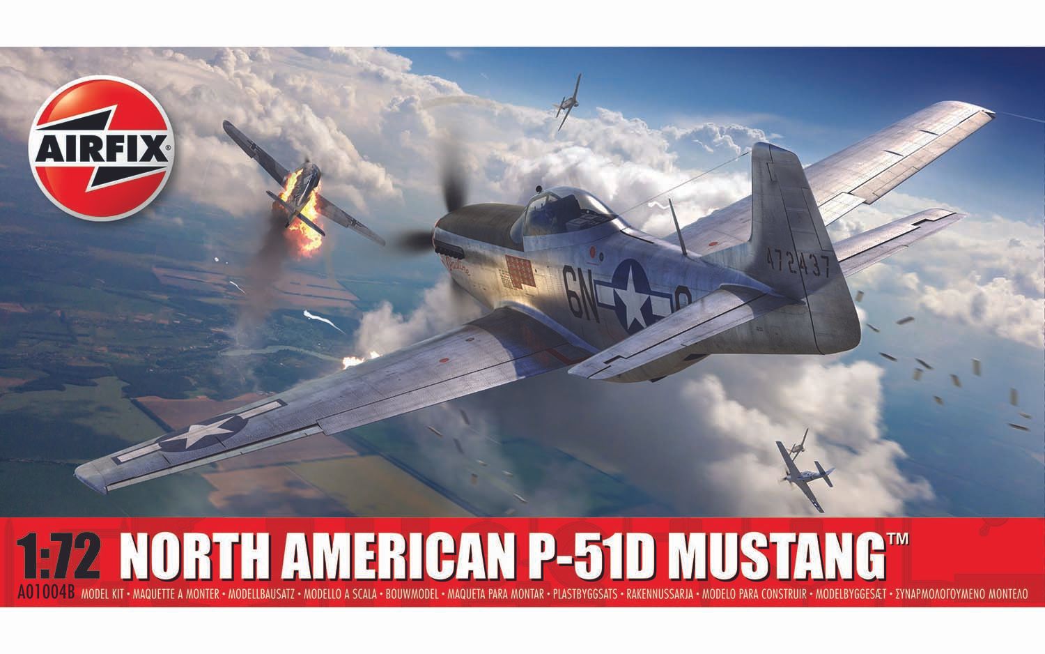 1/72 ノースアメリカン P-51D マスタング [A01004B] - 1,584円 : ホビーショップ サニー, 下北沢にあるプラモデル ...