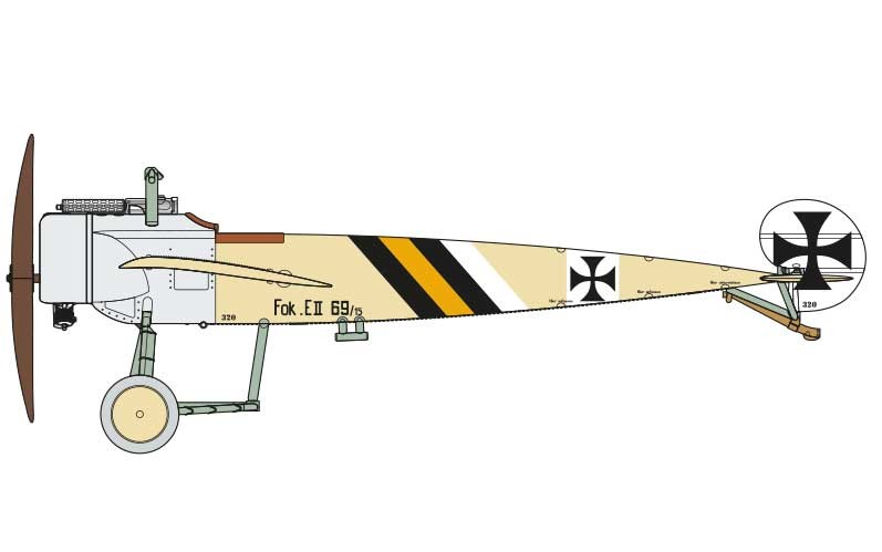 1/72　フォッカー ＥＩＩ アインデッカー