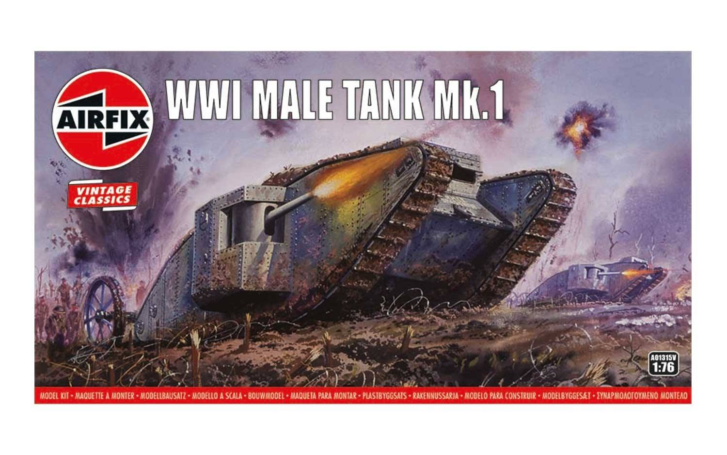 1/76　WWI　メール戦車 - ウインドウを閉じる