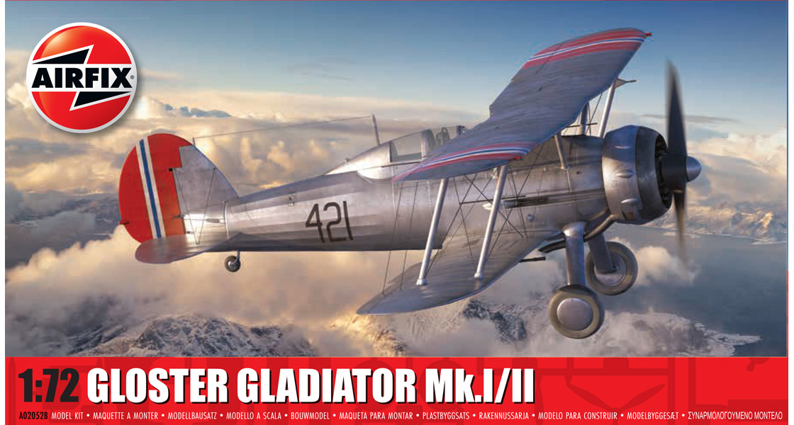 【予約する】　1/72　グロスター グラディエーター Mk.I/Mk.II