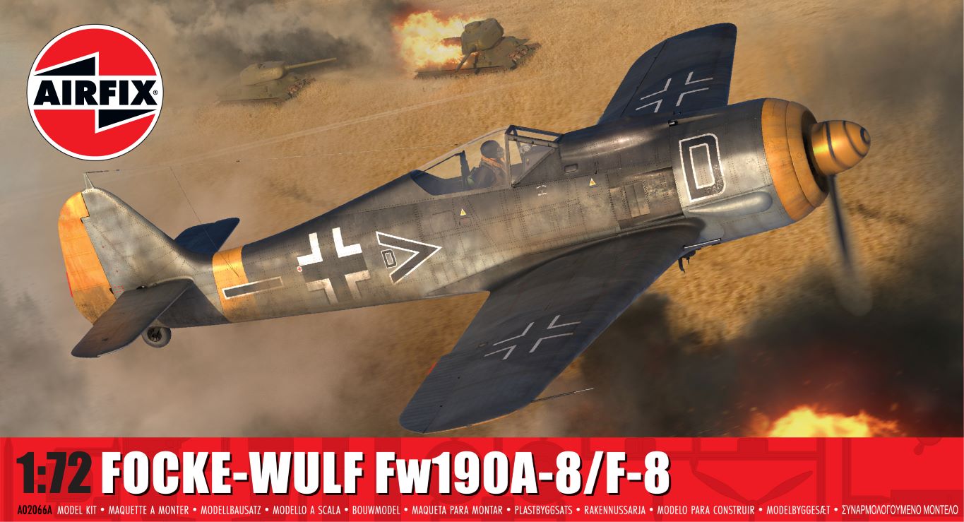 【予約する】　1/72　フォッケウルフ Fw190A-8/F-8