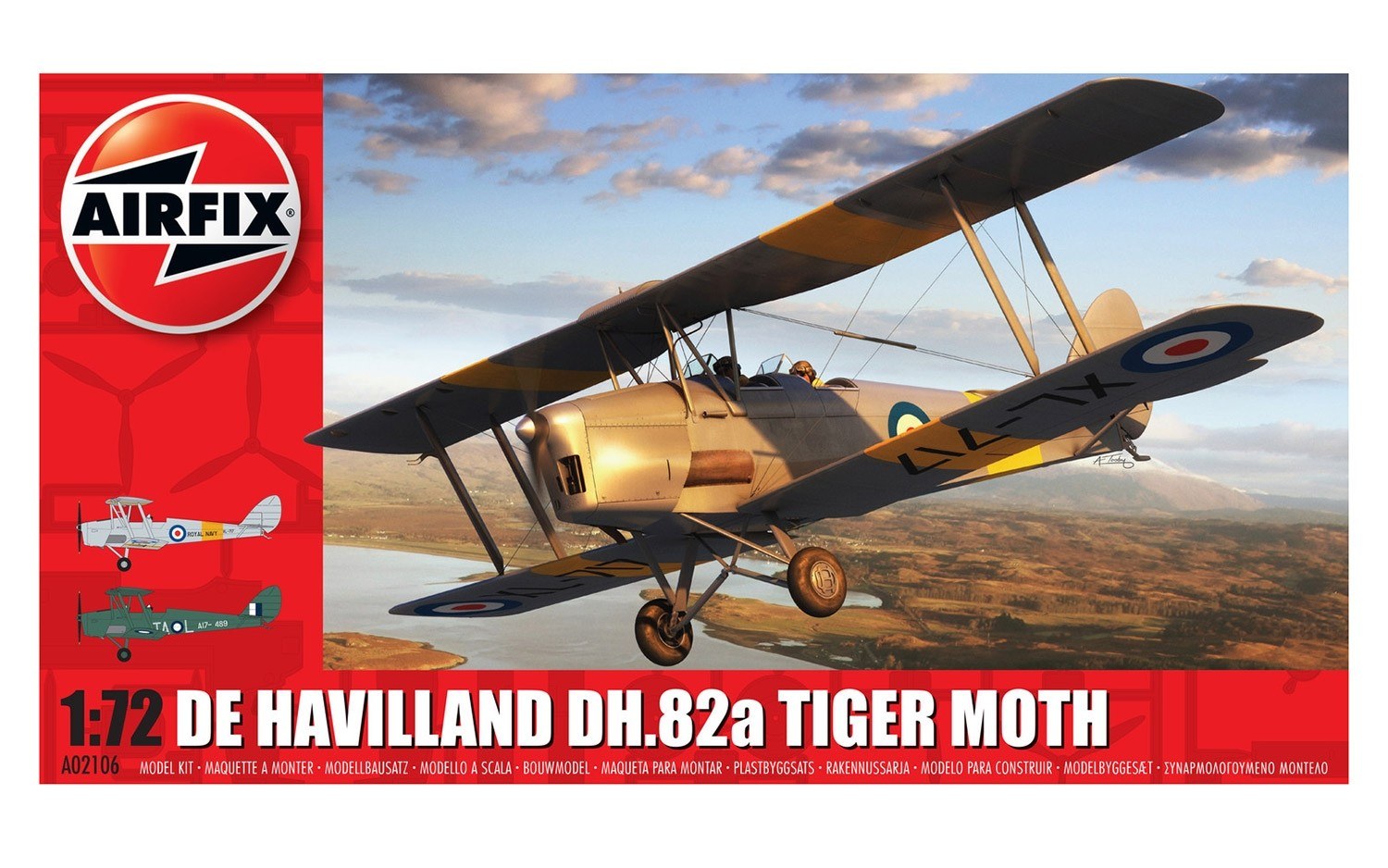 1/72　デ・ハビランド　DH.82a　タイガーモス