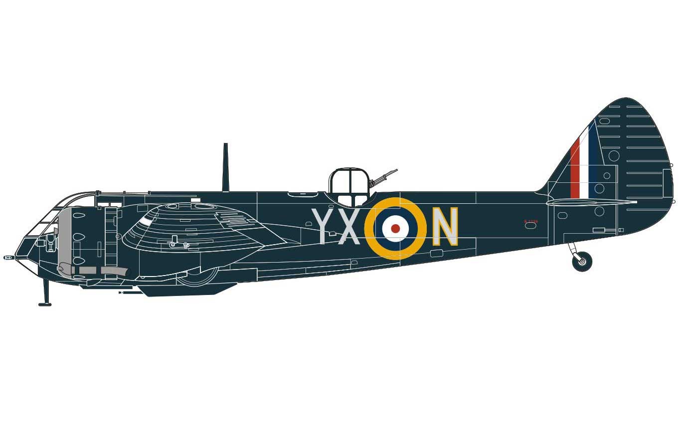 1/72　ブリストル ブレニム Mk.1F