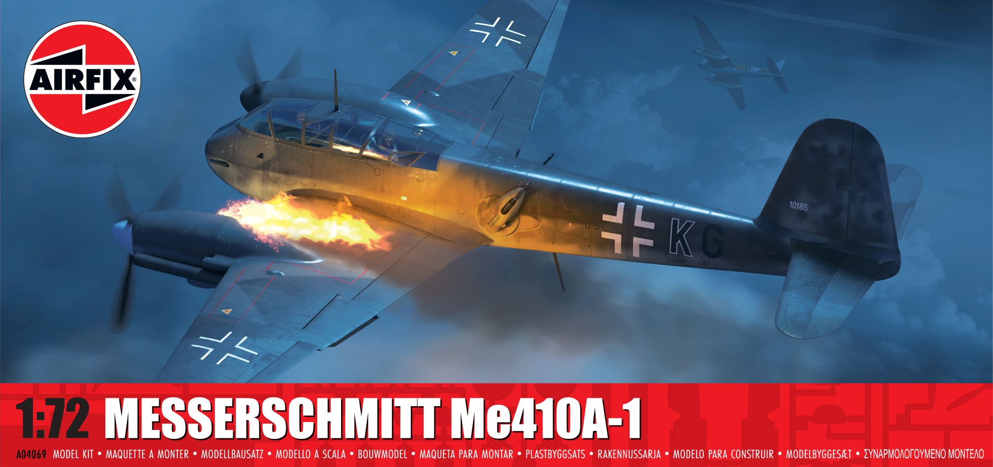 【予約する】　1/72　メッサーシュミット Me410A-1