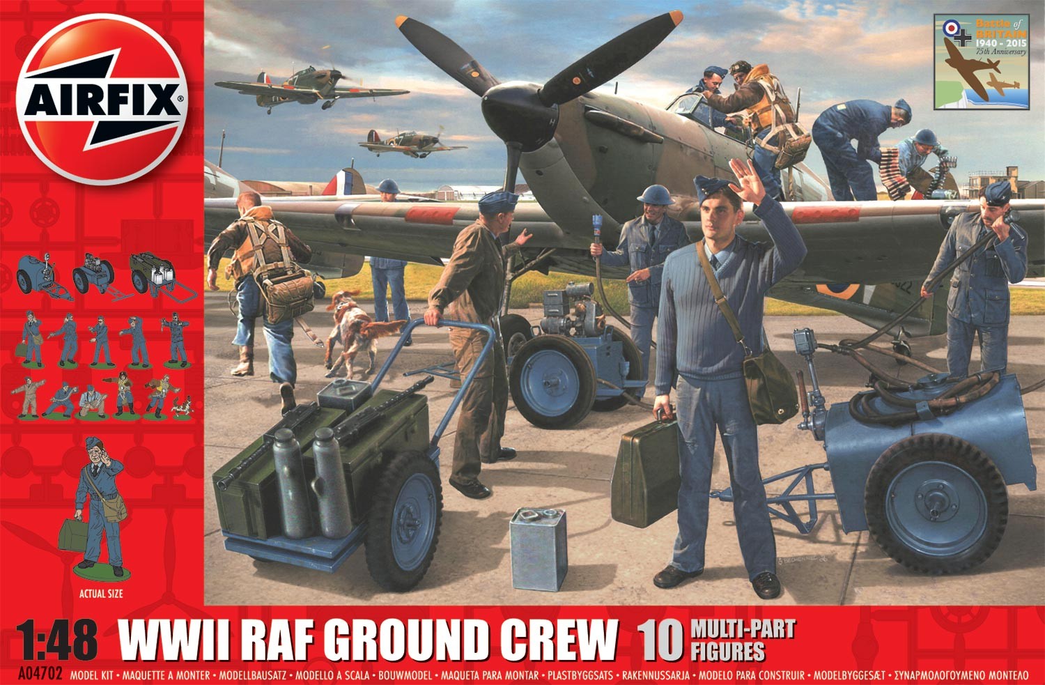 1/48　WWWII RAF 地上整備員