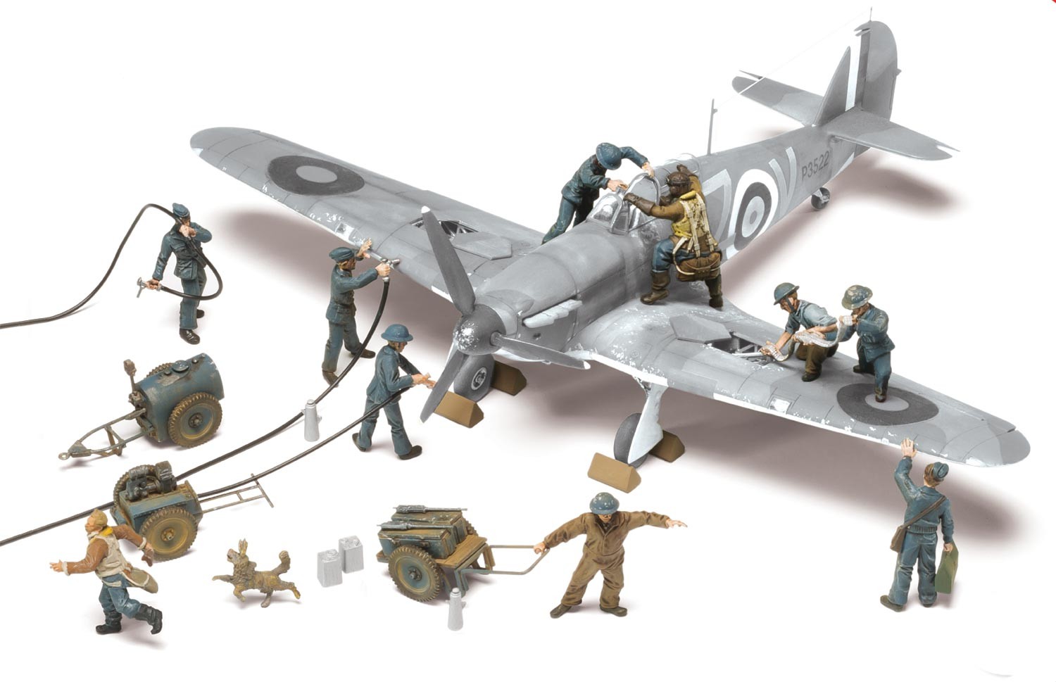 1/48　WWWII RAF 地上整備員