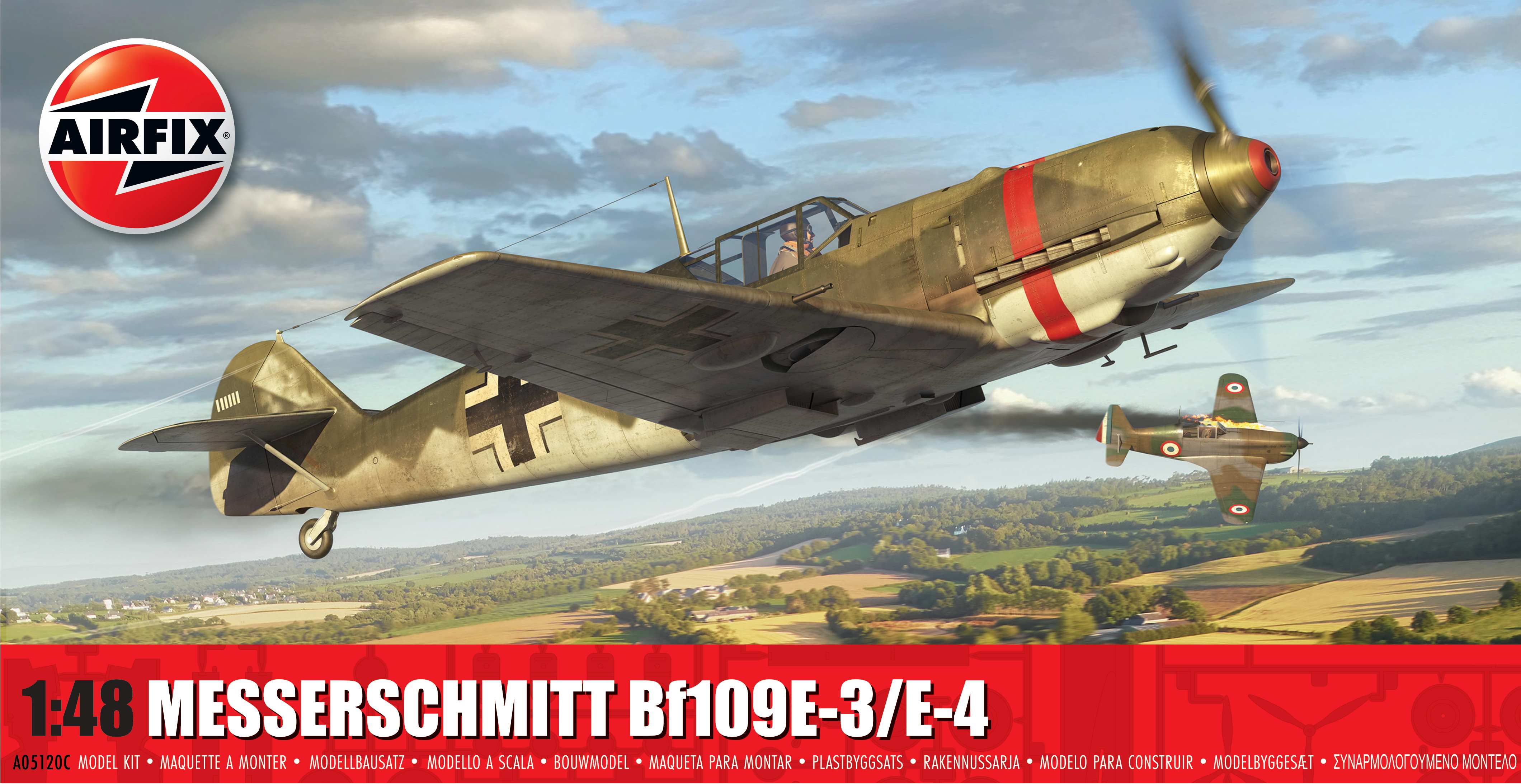 1/48　メッサーシュミット　Bf109E-3/E-4
