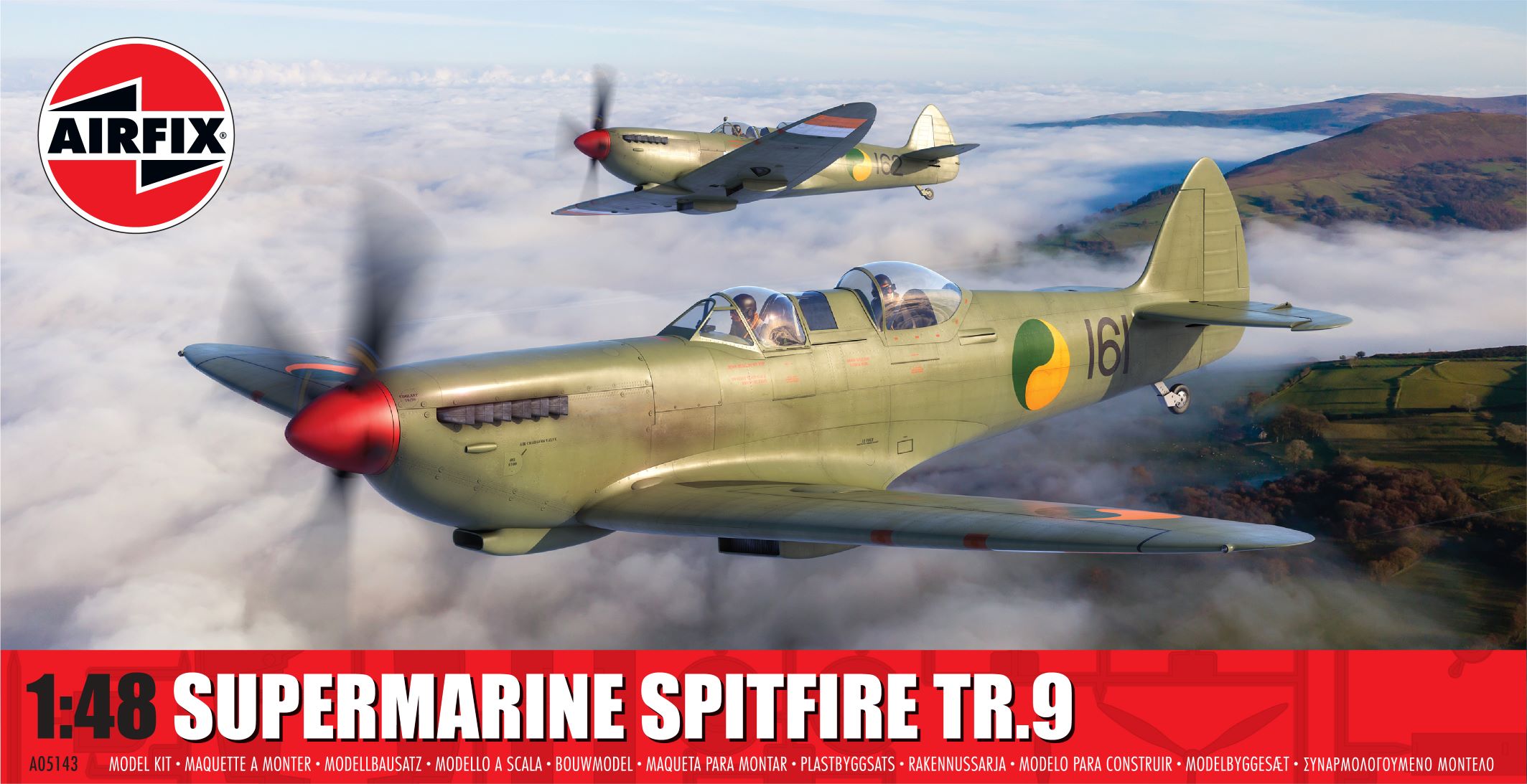 【予約する】　1/48　スーパーマリーン スピットファイア Tr.9