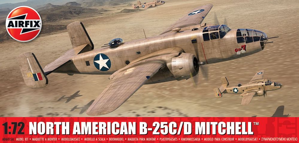 1/72　ノースアメリカン B-25C/D ミッチェル