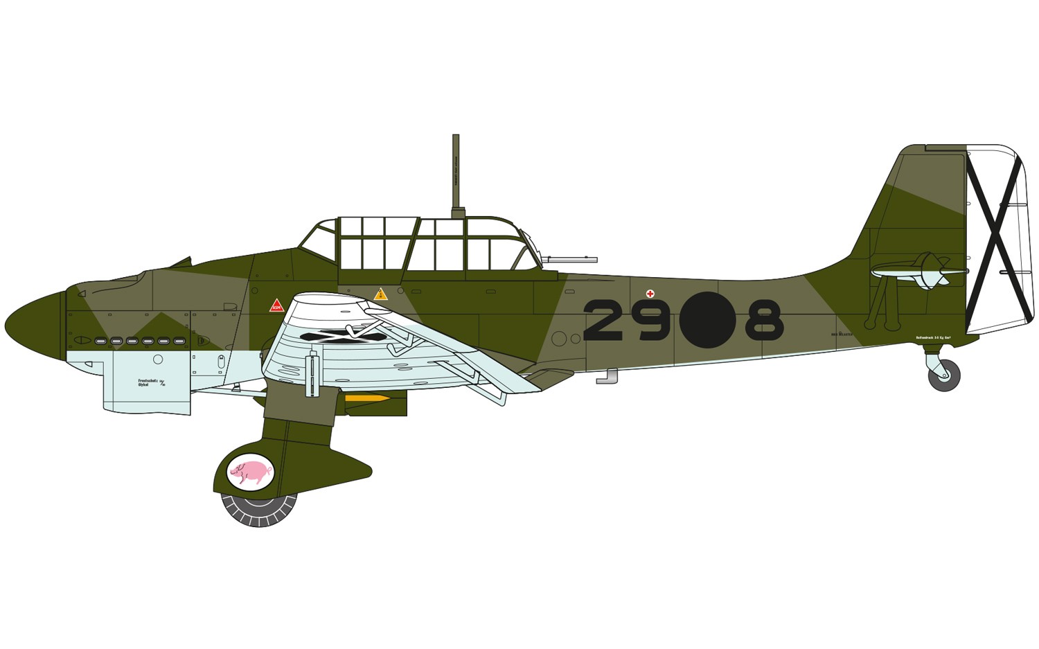 1/48 ユンカース Ju87 B-1 スツーカ [A07114] - 4,400円 : ホビー 