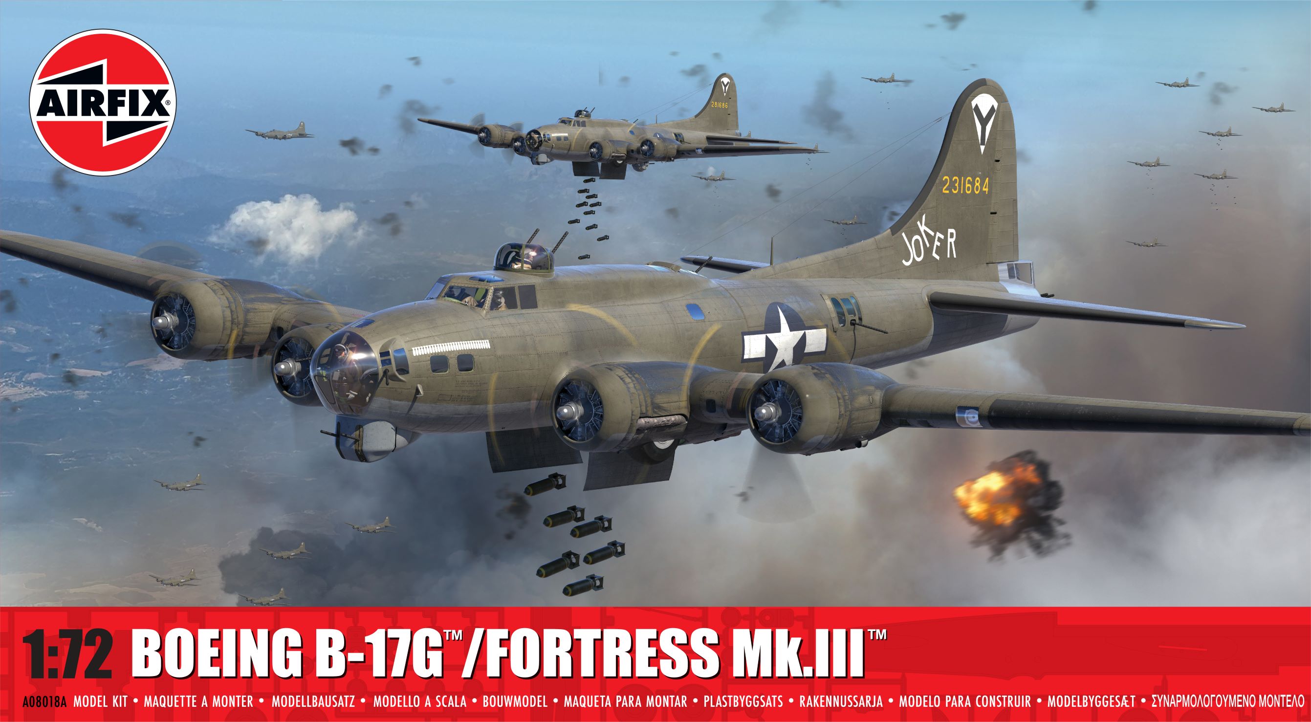 【予約する】　1/72　ボーイング B-17G フォートレス Mk.Ⅲ