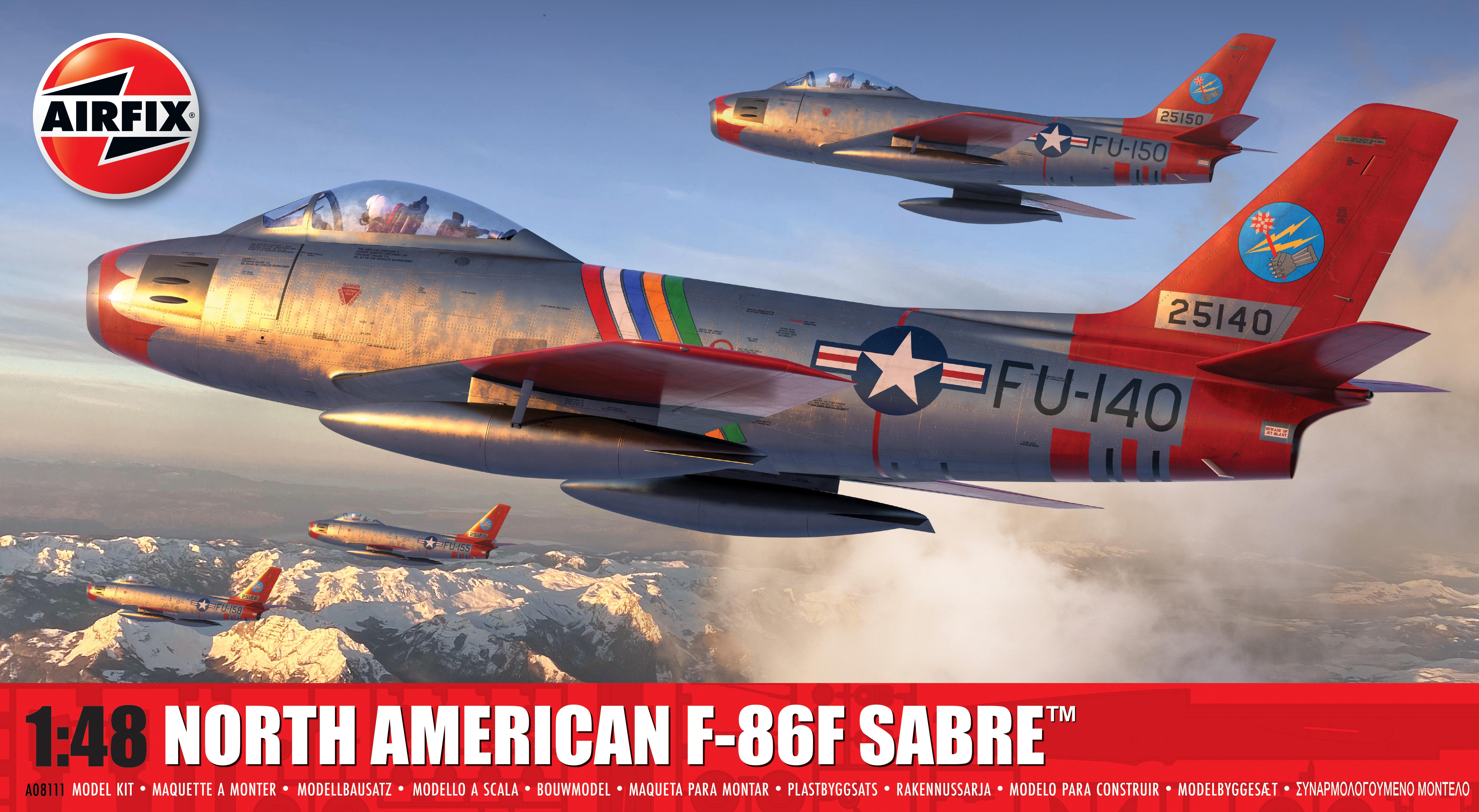 【予約する】　1/48　ノースアメリカン F-86F セイバー