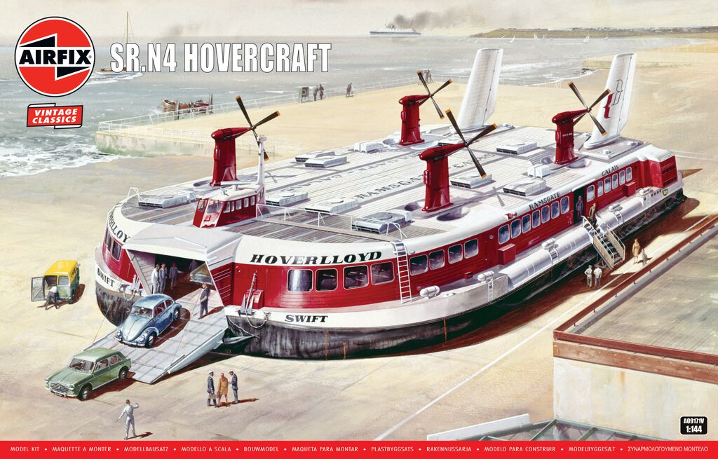 【予約する】　1/144 SR.N4 ホバークラフト