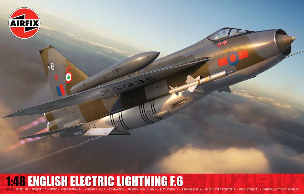 【予約する】　1/48 イングリッシュ・エレクトリック ライトニングF.6